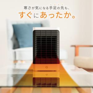 セラミックヒーター 小型 足元 省エネ ヒータ...の詳細画像3