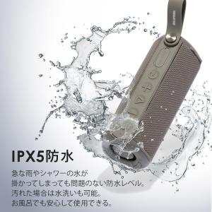 スピーカー Bluetooth グレー ワイヤ...の詳細画像3