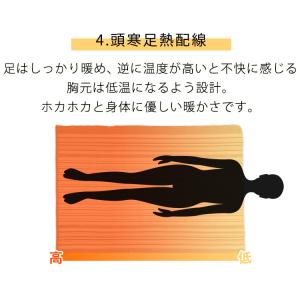 TEKNOS 敷き毛布 グレー系 EM-510Mの詳細画像3