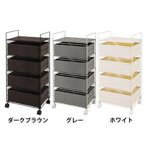 HAGiHARA ランドリー収納 幅約60cm 4段収納 ホワイト 萩原 RAN HAGiHARA ランドリー収納 幅約60cm 4段収納 ホワイト 萩原 RAN