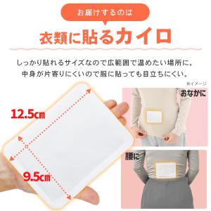 カイロ 貼る 60枚 貼るカイロ アイリスオー...の詳細画像3