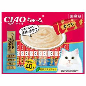 CIAO (チャオ) ちゅ~る 乳酸菌入り バラエティ 40本 : plusa - 通販