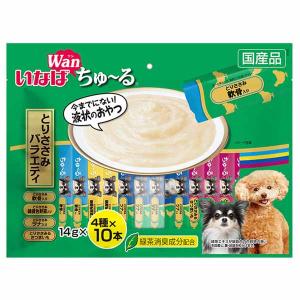 いなば Wanちゅ〜る とりささみバラエティ ( 14g*40本入 )/ ちゅ〜る