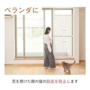 ペットゲート ペットフェンス 猫 ドア 突っ張...の詳細画像3