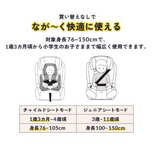 チャイルドシート isofix 1歳 ISOF...の詳細画像3