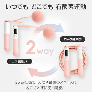 エア縄跳び 23-214 フィットネス ダイエ...の詳細画像1