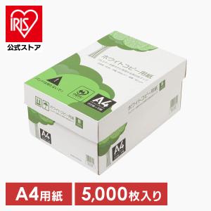 たむ A4コピー用紙 W-Paper 5000枚/10冊/箱フタ式 ZGAA1372 富士