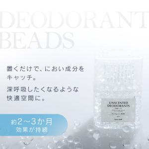 消臭剤 置き型 無香料 消臭ビーズ 詰替え 4...の詳細画像1