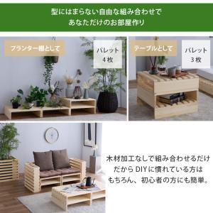 すのこ ベッド シングル すのこベッド パレッ...の詳細画像2