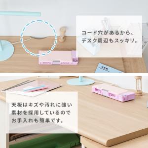 机 勉強机 学習机 子供 コンパクトデスク 棚...の詳細画像4