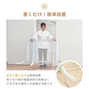 ペットゲート ペット用ゲート ペットフェンス ...の詳細画像4
