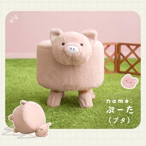 スツール アニマルスツール 椅子 mofuwa...の詳細画像2