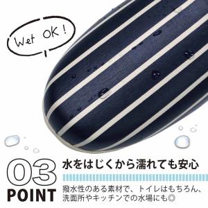 ストライプスリッパ 男女兼用 HD-N0124...の詳細画像4