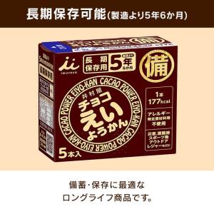 非常食 えいようかん 井村屋 チョコえいようか...の詳細画像1