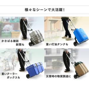 台車 折りたたみ キャスター 軽量 業務用 コ...の詳細画像4