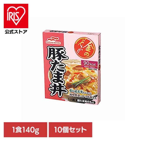 (10個セット)金のどんぶり 豚たま丼   マルハニチロ