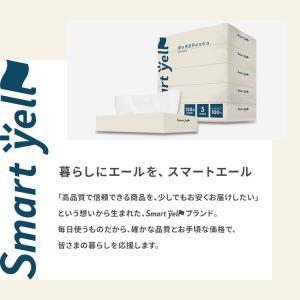 ティッシュ ボックスティッシュ スマートエール...の詳細画像1