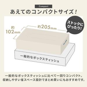 ティッシュ ボックスティッシュ スマートエール...の詳細画像2