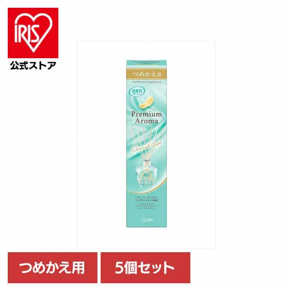 (5個セット)お部屋の消臭力 Premium Aroma Stick つめかえ エターナルギフト 5...