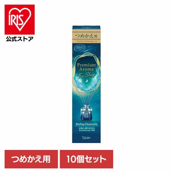 (10個セット)お部屋の消臭力PREMIUM AROMA FOR SLEEP STICK つめかえ ...
