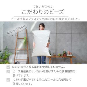 ビーンズMAX 補充用ビーズ 1000g ホワイトの詳細画像5