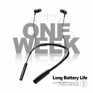 らくらく耳りん首掛けタイプ集音器 ブラック D...の詳細画像3