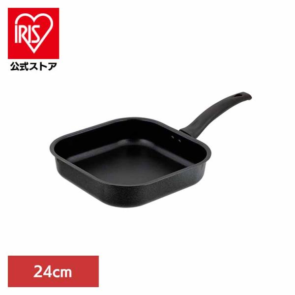 フライパン 24cm IH ガス火 くっつきにくい こびりつきにくい PFOA PFOS フリー 一...