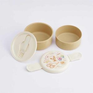 弁当箱 2段 500ml フォーク付 本体のみ...の詳細画像1