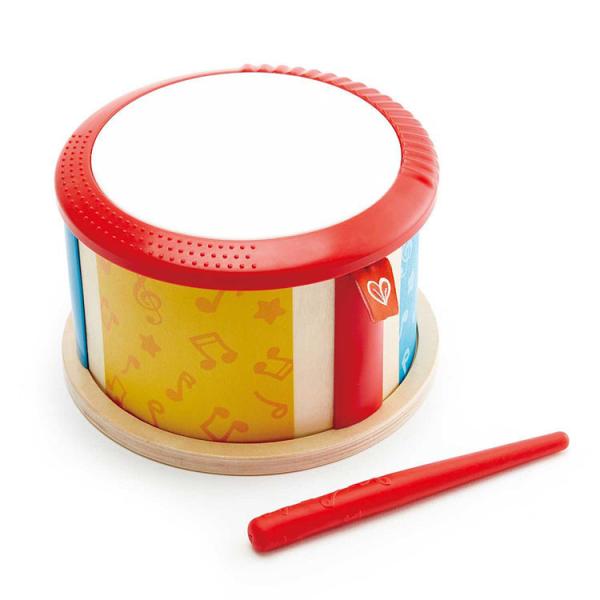 ハペ Hape 木製玩具 はじめてドラム はじめてのドラム 初めてドラム ドラム 木製楽器 E060...