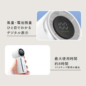 ハンディファン 小型 扇風機 携帯扇風機 首か...の詳細画像2