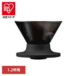 HARIO ドリッパー コーヒー ハリオ シンプル V60ドリッパーNEO 01 1-2杯用 ブラック VDN-01-B HARIO (B)