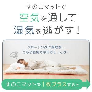 すのこマット シングル ロール式 すのこ ベッ...の詳細画像3