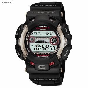 カシオ デジタル腕時計 G-SHOCK GULF MAN GARISH BLACK GW-9110-1JF メンズ(正規品)｜irisplaza