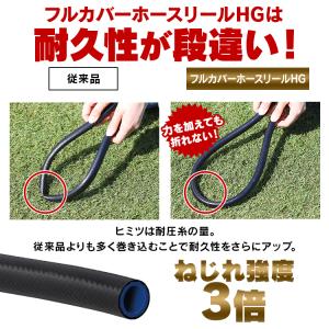ホース ホースリール 30m 散水ホース 高耐...の詳細画像3