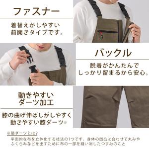オーバーオール メンズ 作業着 アウトドア お...の詳細画像4