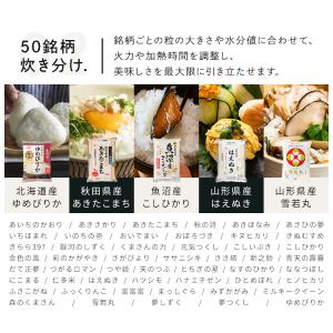炊飯器 5合炊き 一人暮らし用 アイリスオーヤ...の詳細画像4
