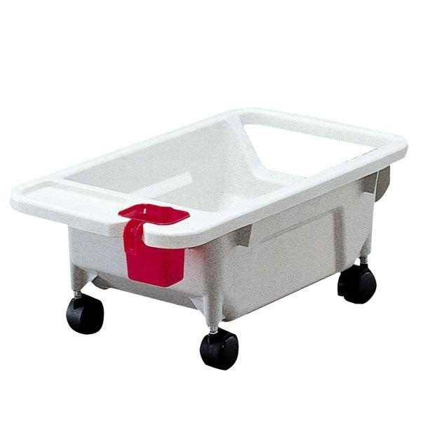 灯油ポリタンク おしゃれ ポリタンクトレー(キャスター付き) TTC-290 ホワイト(灯油ポリタン...