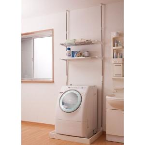 ランドリーラック 突っ張りラック 洗濯機 ラッ...の詳細画像1