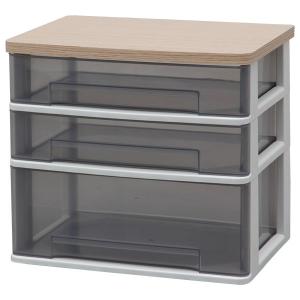 レターケース A4 引き出し 書類ケース 3段...の詳細画像1