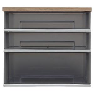 レターケース A4 引き出し 書類ケース 3段...の詳細画像2