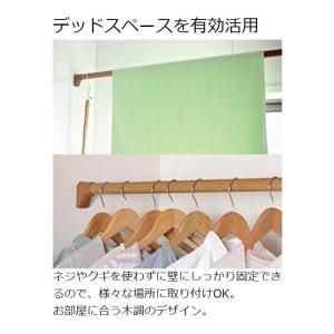 つっぱり棒 伸縮棒 アイリスオーヤマ 幅110...の詳細画像1