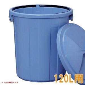 ごみ箱 ベルク ペール 137L ブルー 本体・フタセット 130G