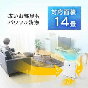 空気清浄機 コンパクト 小型 ペット アイリス...の詳細画像3