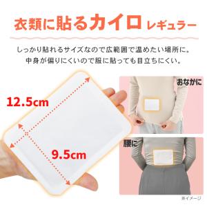 カイロ 貼る 貼れない 30枚入り アイリスオ...の詳細画像2