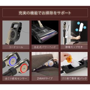 掃除機 紙パック式 紙パック 吸引力 アイリスオーヤマ 軽量 スティック