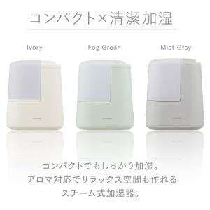 加湿器 スチーム式 卓上加湿器 おしゃれ 小型...の詳細画像4