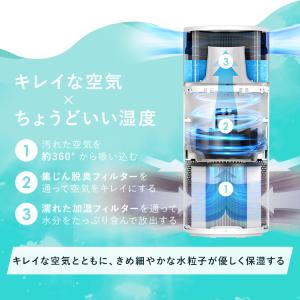 空気清浄機 加湿器 アイリスオーヤマ 加湿空気...の詳細画像3
