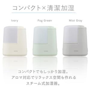 加湿器 スチーム式 卓上加湿器 おしゃれ 小型...の詳細画像2
