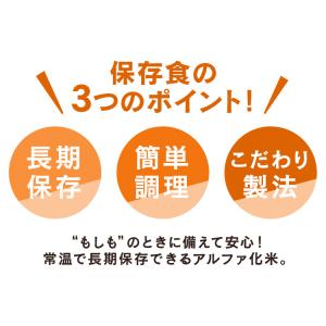 非常食 アルファ米 非常食セット 保存食 米 ...の詳細画像2