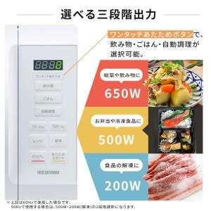 電子レンジ 単機能 アイリスオーヤマ レンジ ...の詳細画像2